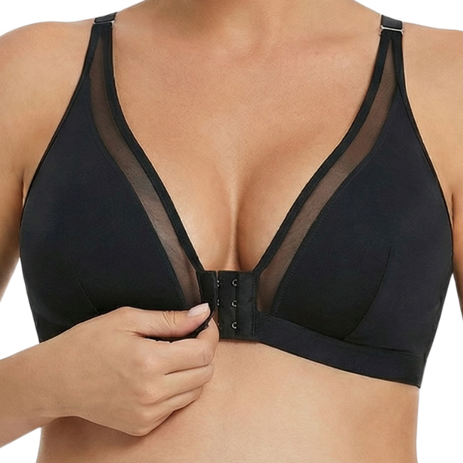 Dishashta-elastichna-materiya-sutien-s-predno-zakopchavane-Skiny-blizuk-plan